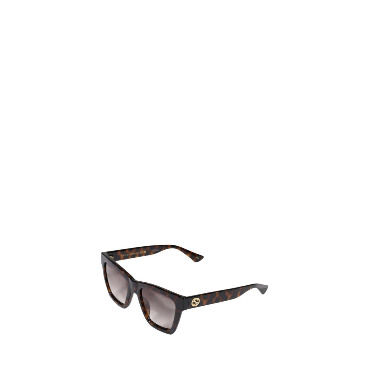 Gucci — Lunettes de soleil marron femme — vue 2