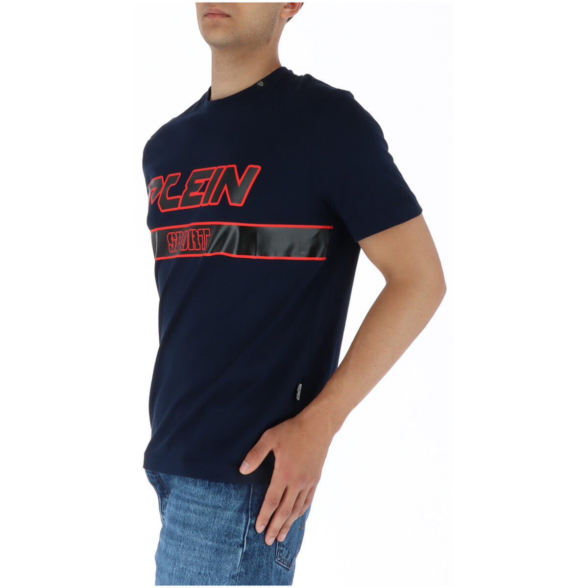 Plein Sport — 105 blue men’s t-shirt — view 3