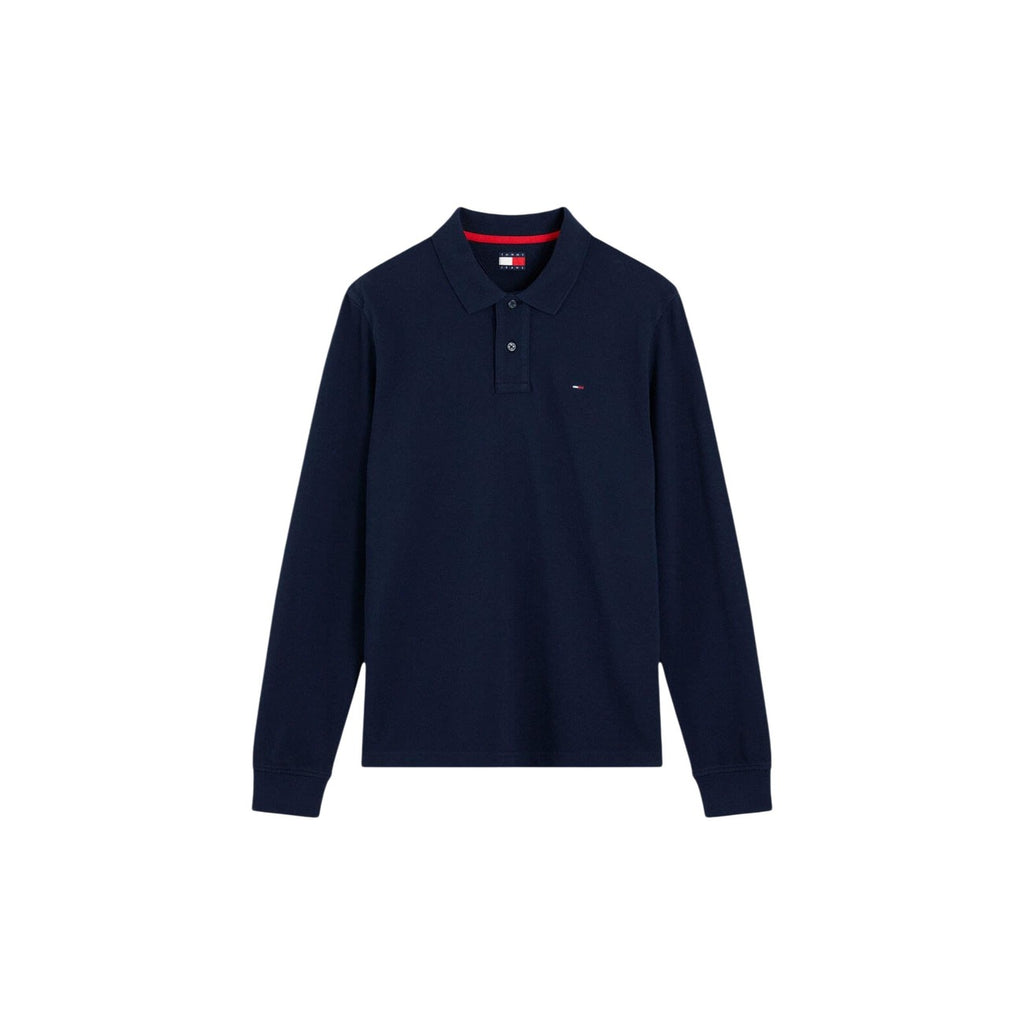 Tommy Jeans — Polo bleu en coton bio homme — vue 2