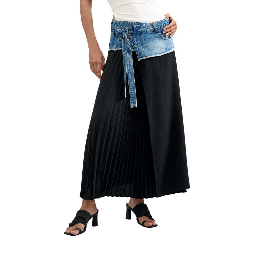 Desigual — Zwarte lange rok College voor dames