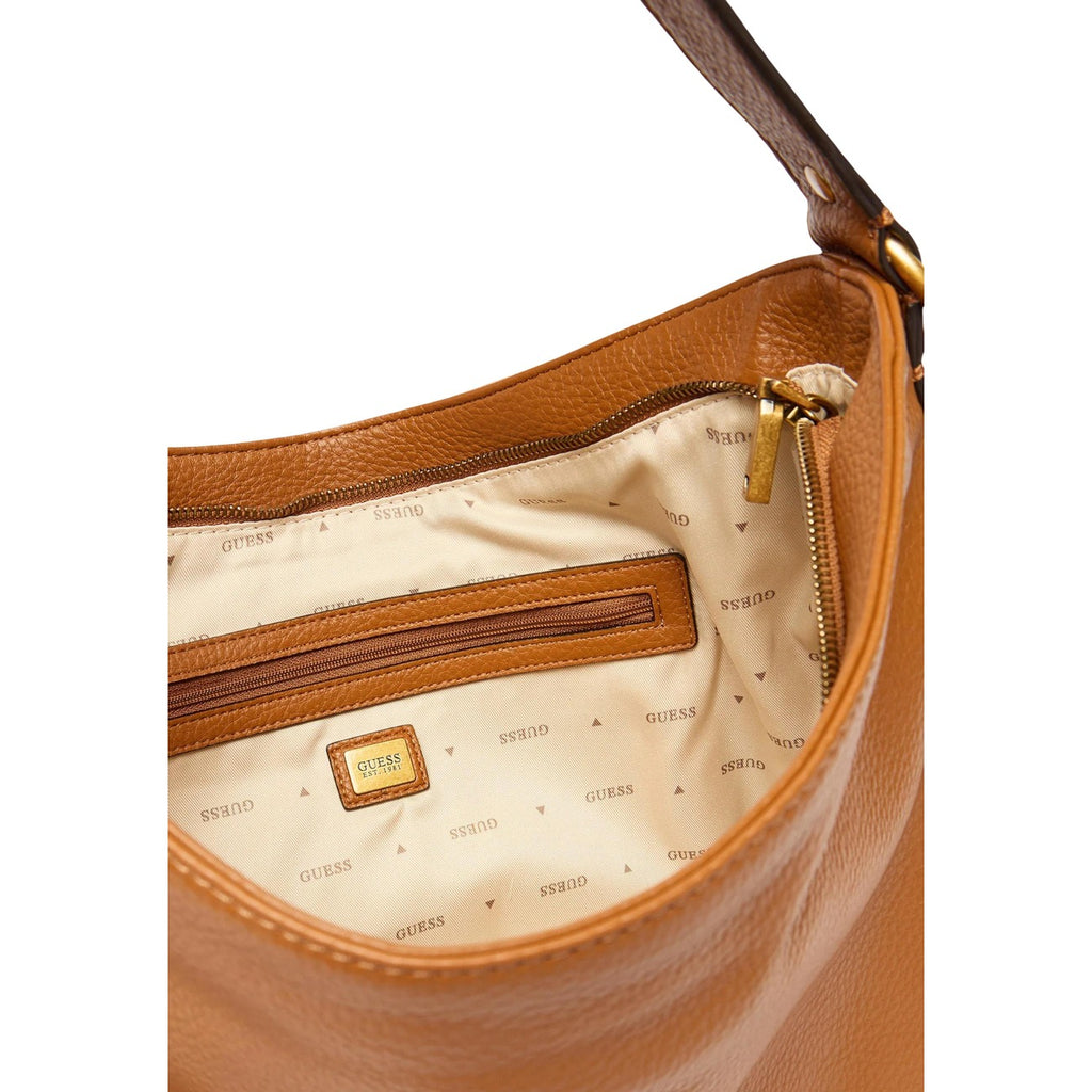 Guess — Women's Camden Shoulder Bag - brown color — view 5