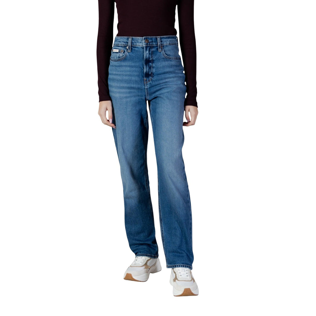 Calvin Klein Jeans — Women's azure blue stretch jeans