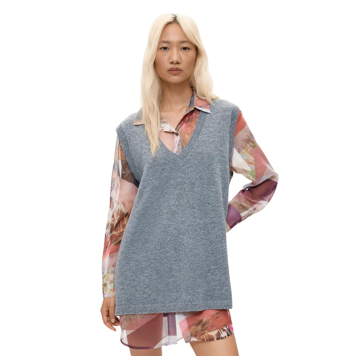 Desigual — Robe Nantes gris femme — vue 2
