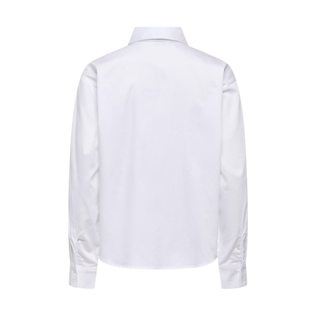 Jacqueline de Yong — Shirt 15363065 round neck white woman — view 4