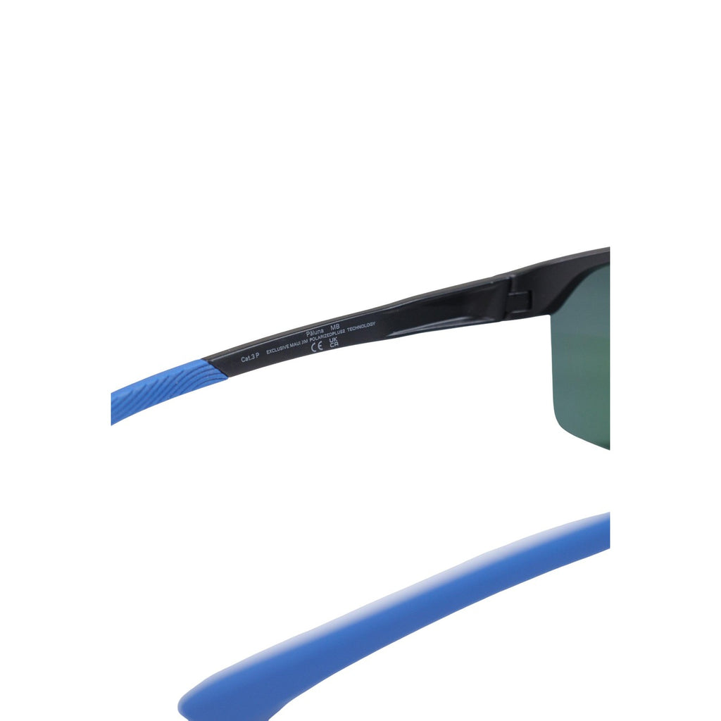 Maui Jim — Lunettes de soleil Paluna rectangulaires noir unisexe — vue 5