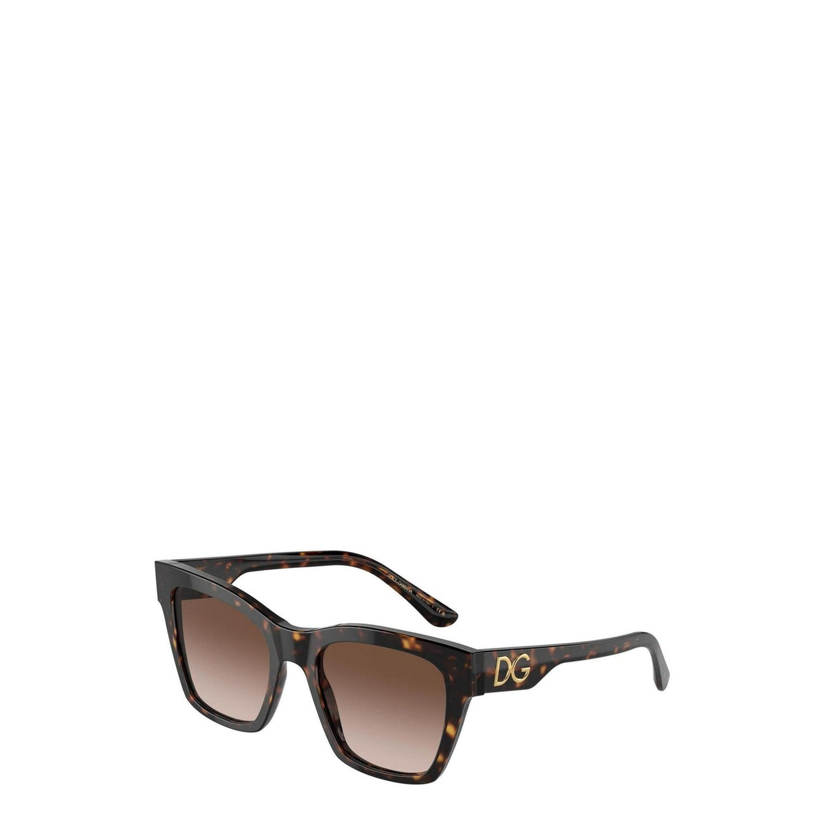 Dolce & Gabbana — Lunettes de soleil marron femme