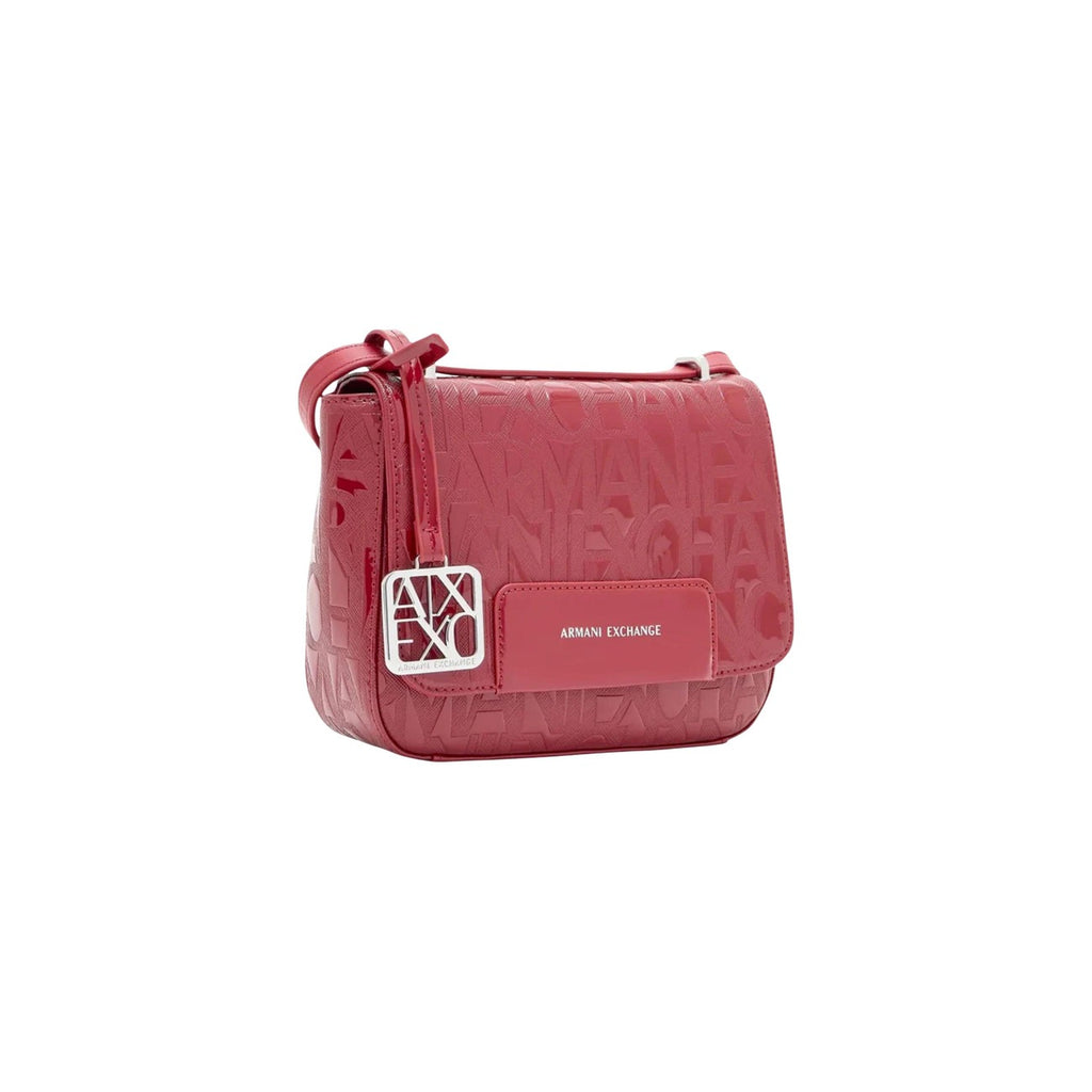 Armani Exchange — Sac bandoulière rouge femme — vue 3