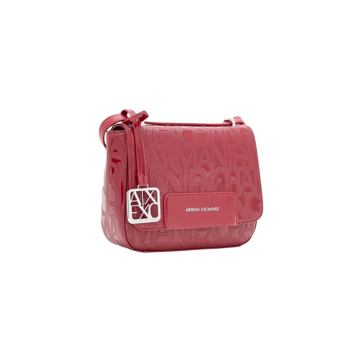 Armani Exchange — Sac bandoulière rouge femme — vue 3