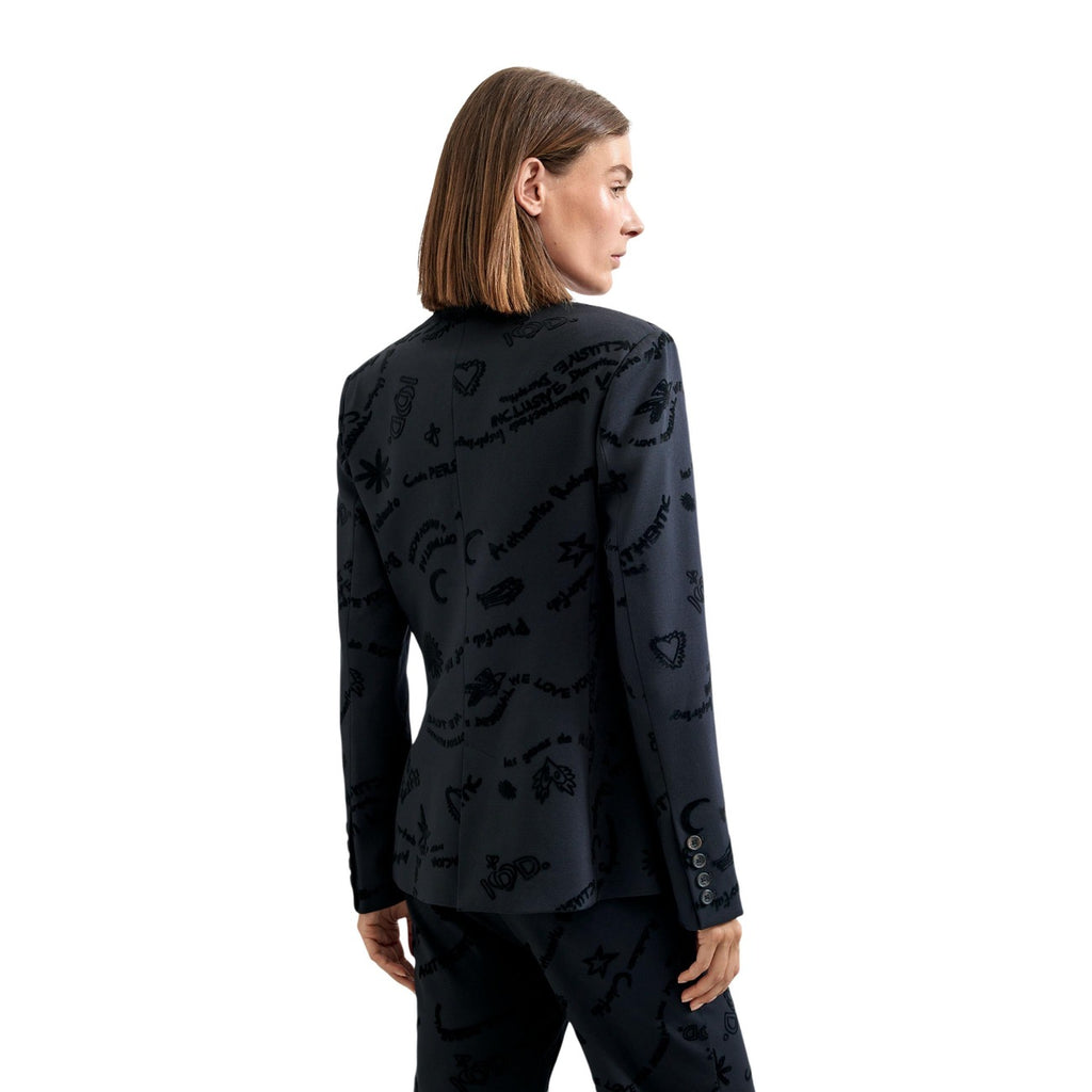 Desigual — Blazer Dora noir femme — vue 4