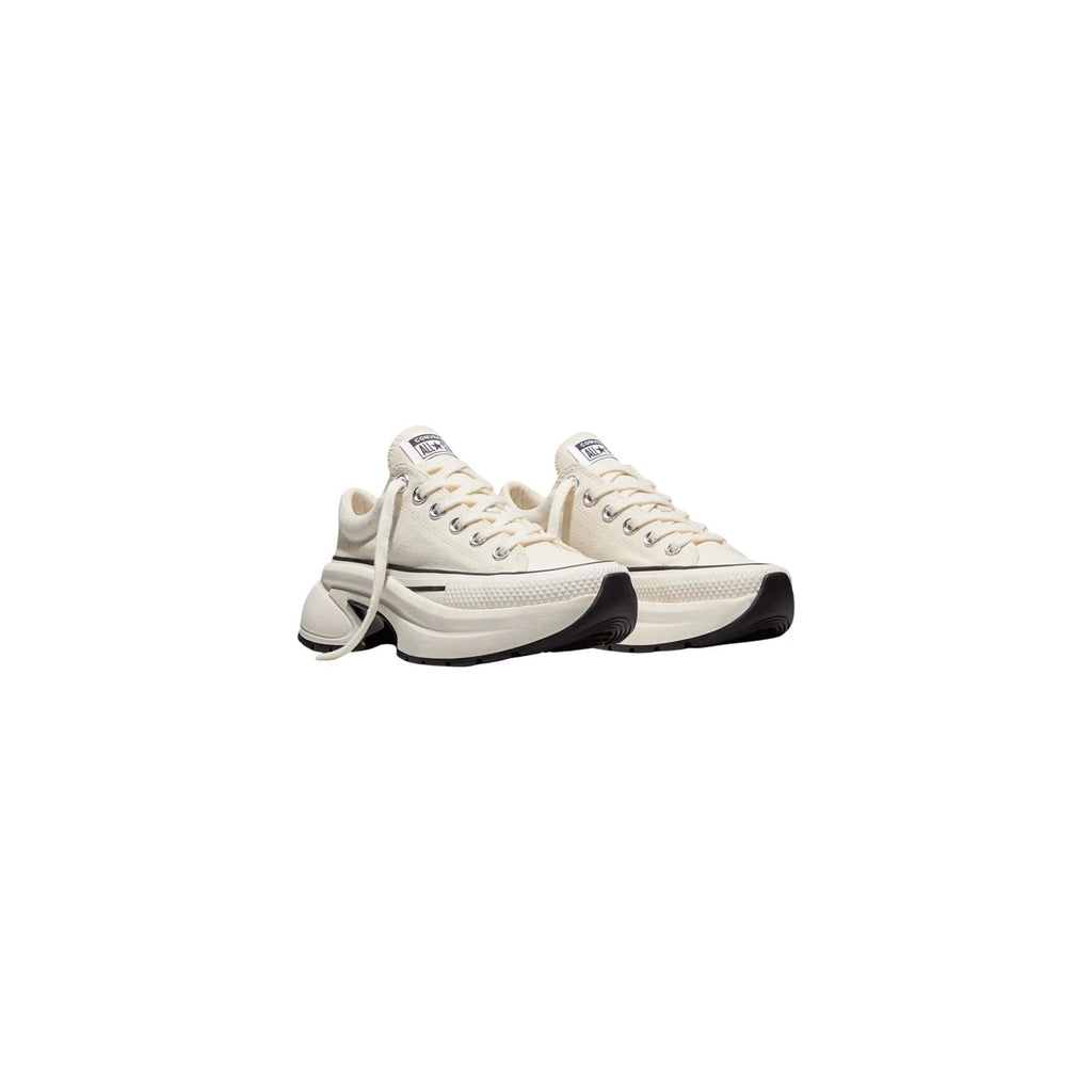 Converse — Sneakers ref. RUN STAR CRUSH OX EGRET/EGRET/BLACK white woman — view 4