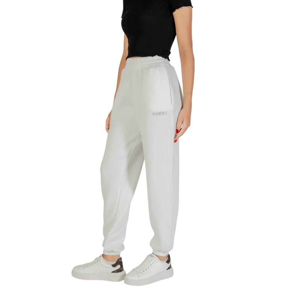 Guess Active — Damen-Jogginghose Cecilia Scuba weiß — Ansicht 3