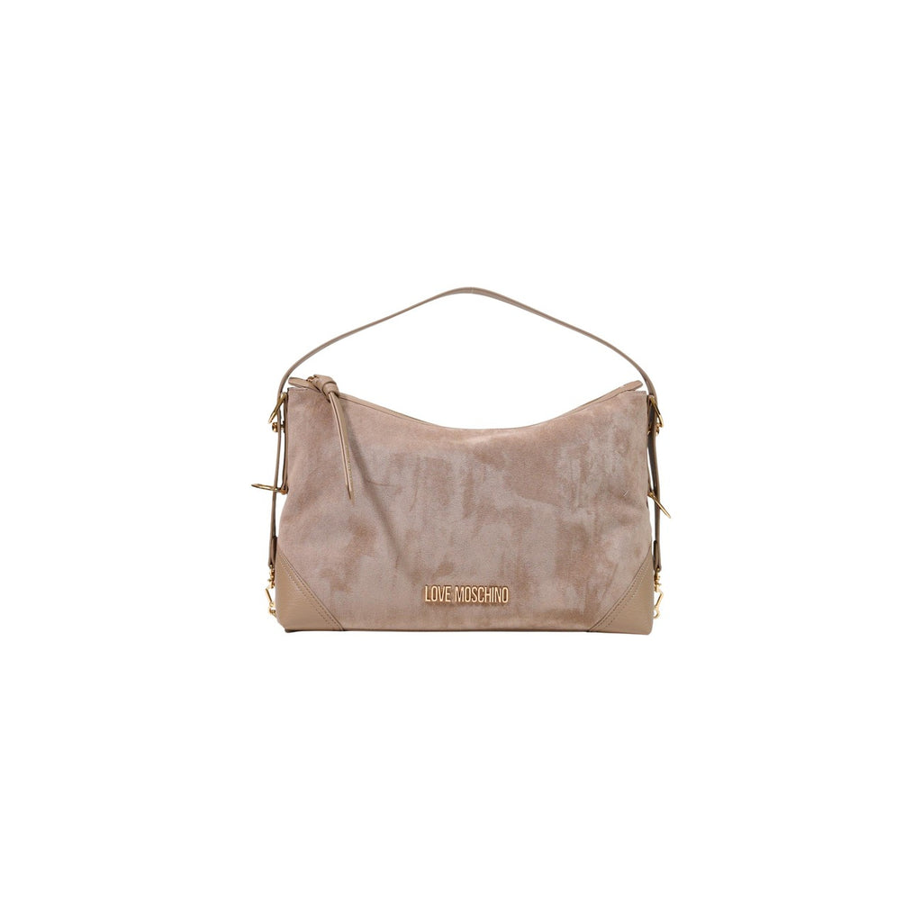 Love Moschino — Beige Handtasche 10 × 25 × 10 cm Damen