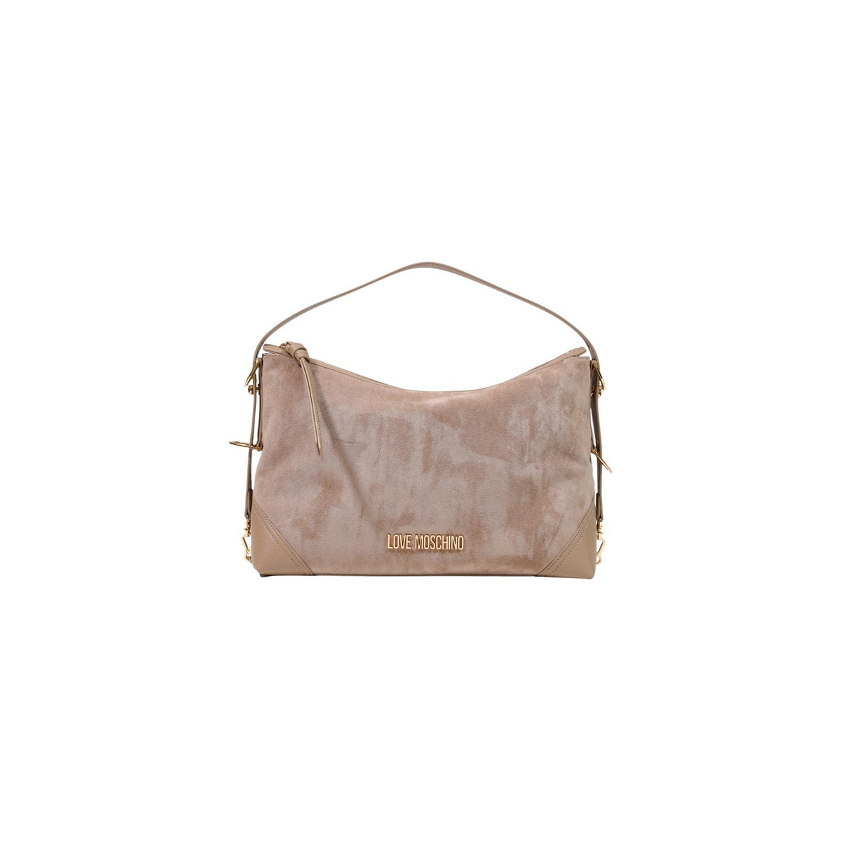 Love Moschino — Beige Handtasche 10 × 25 × 10 cm Damen