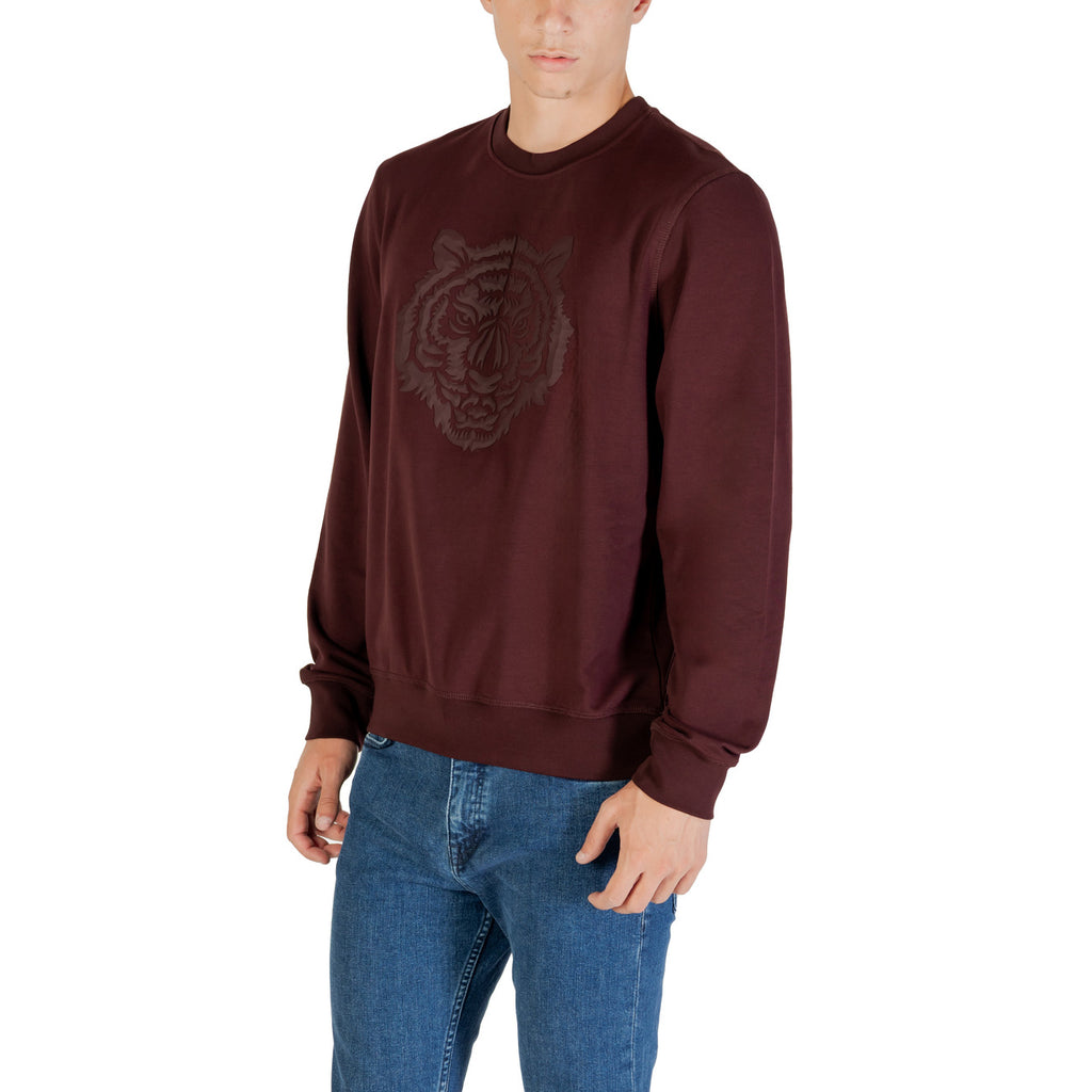 Antony Morato – Bedrucktes Sweatshirt für Herren, Bordeaux — Ansicht 4