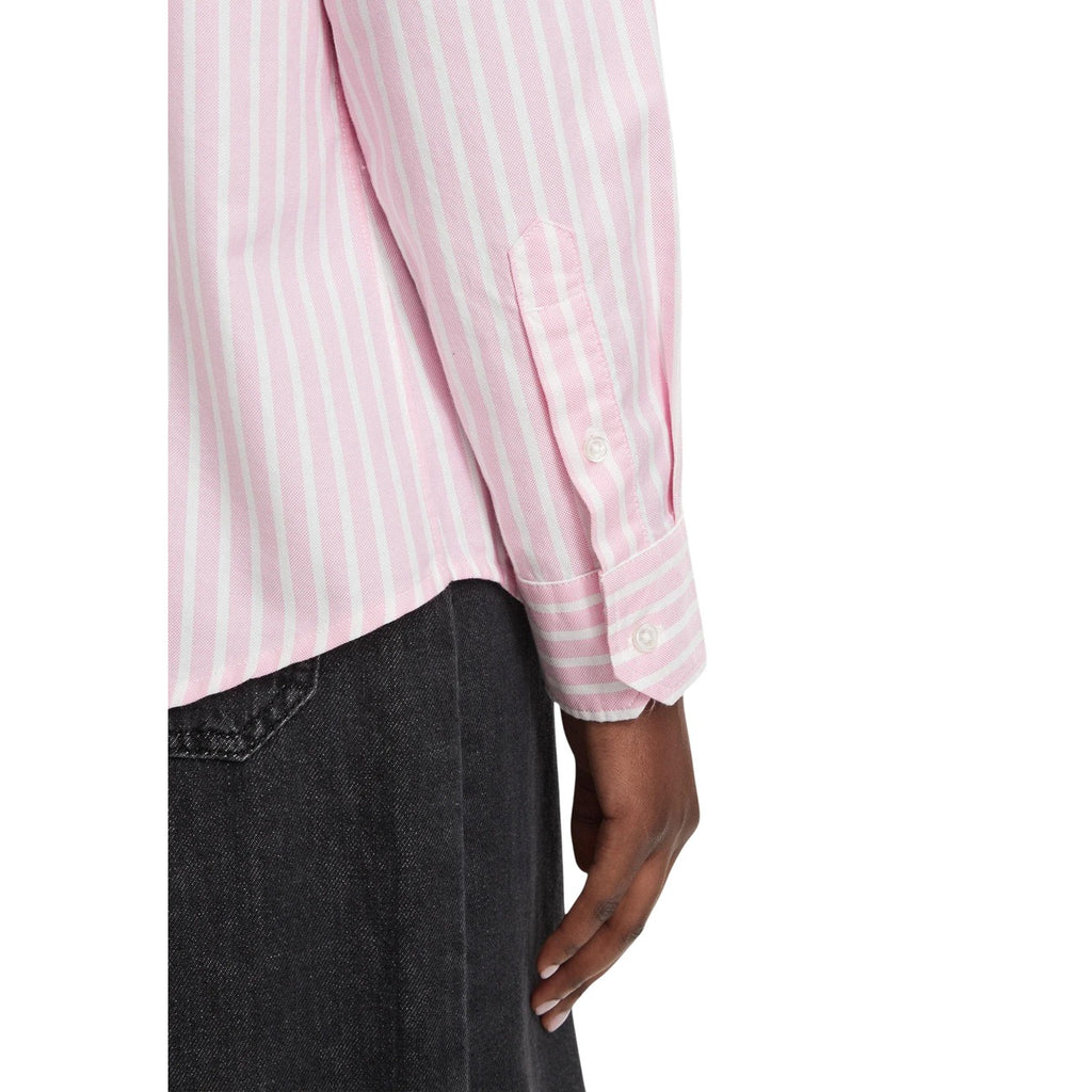 Tommy Jeans — Gestreept roze overhemd voor dames — afbeelding 5