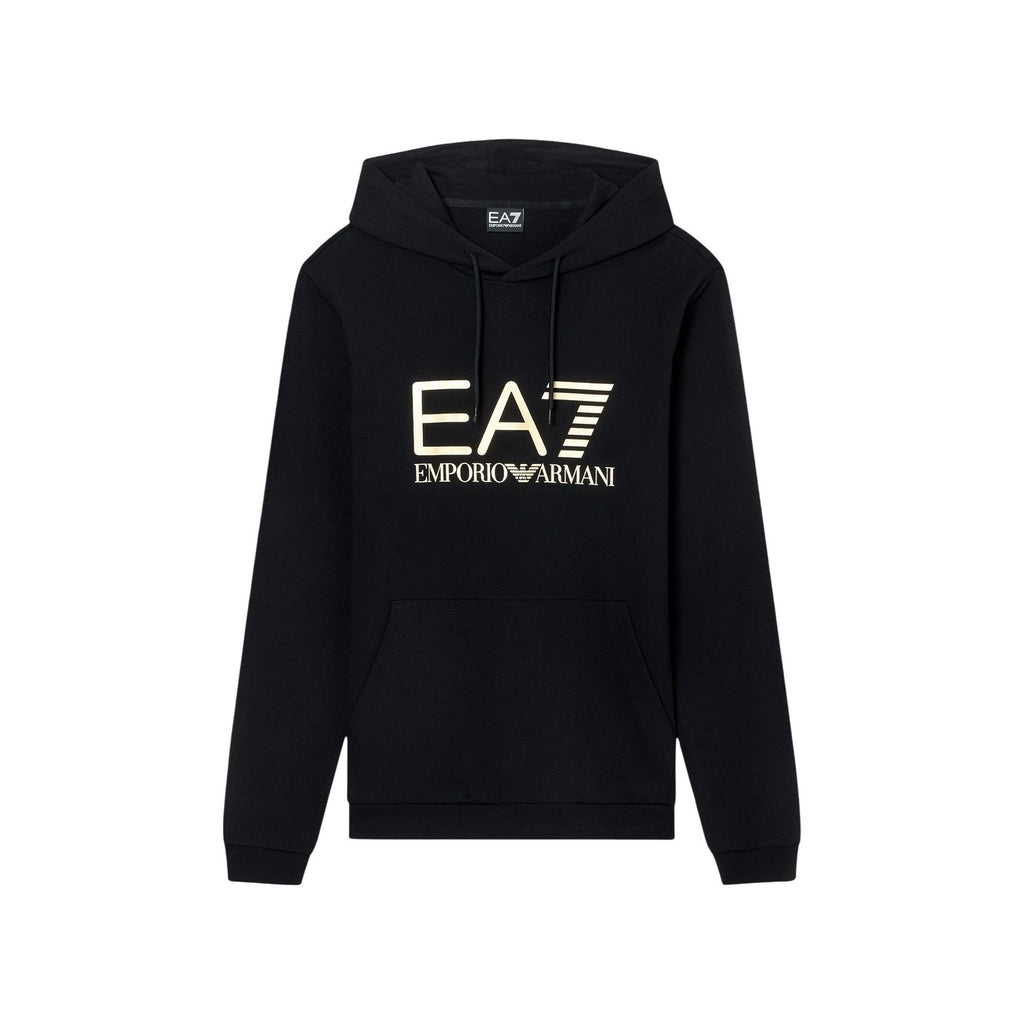 EA7 — Sweat-shirt noir homme — vue 2