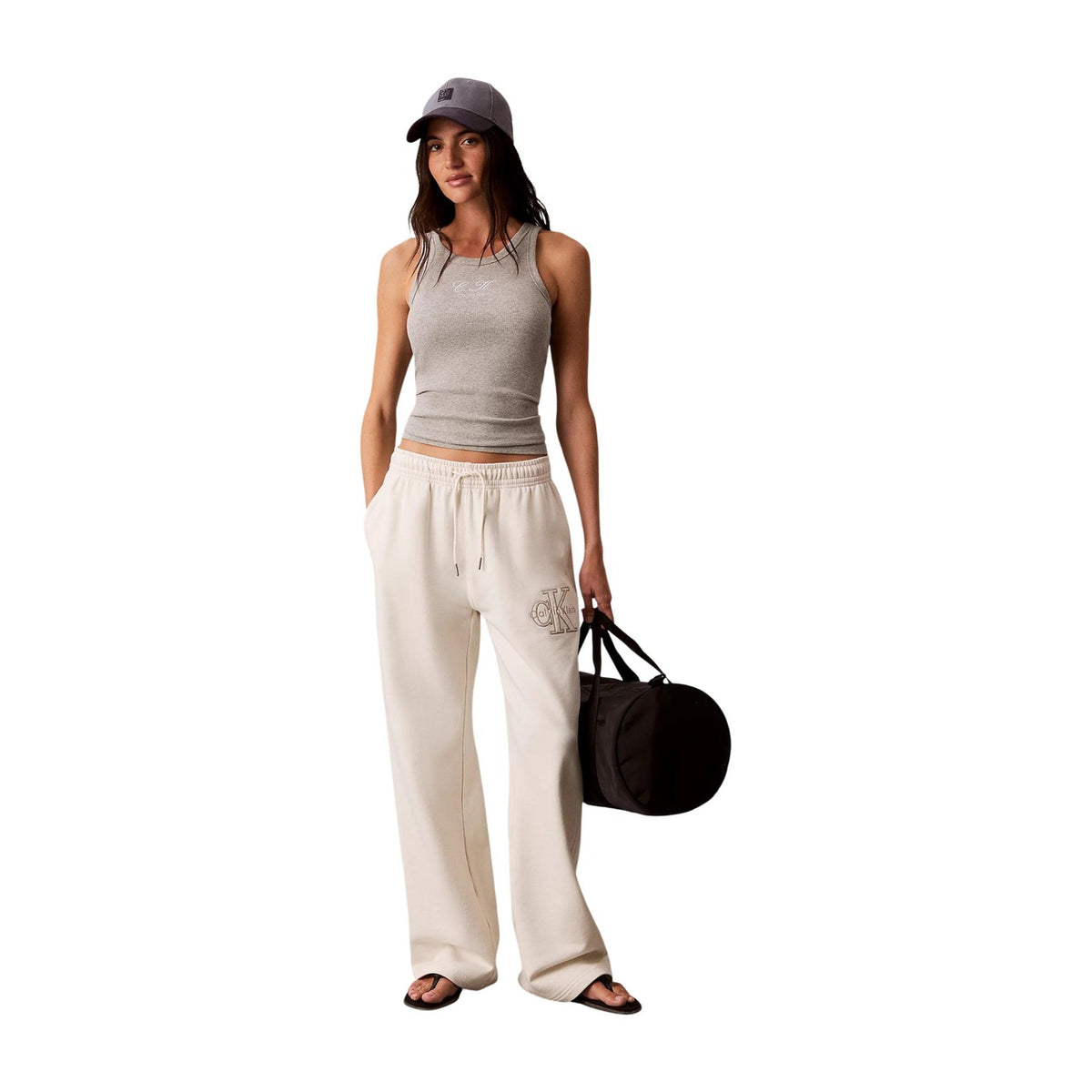 Calvin Klein Jeans — Women’s white pants — view 5