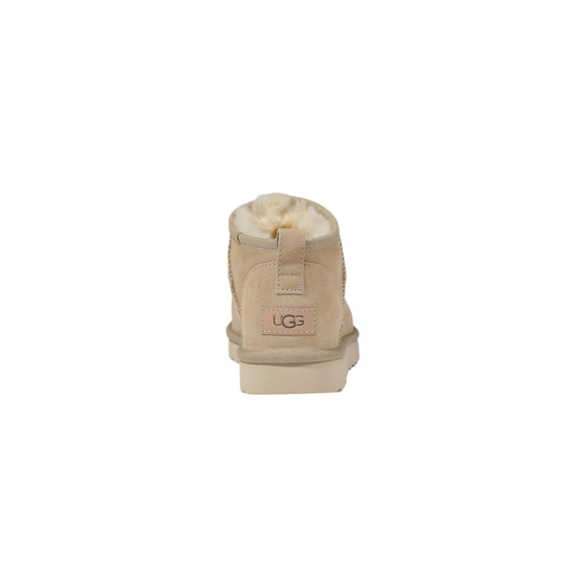 UGG — Bottes Classic Ultra Mini beige femme — vue 4