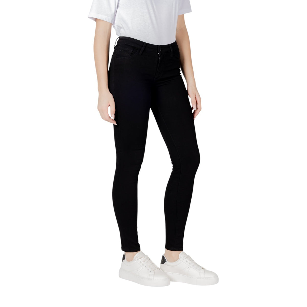 Armani Exchange — Jean XW000123 noir femme — vue 3