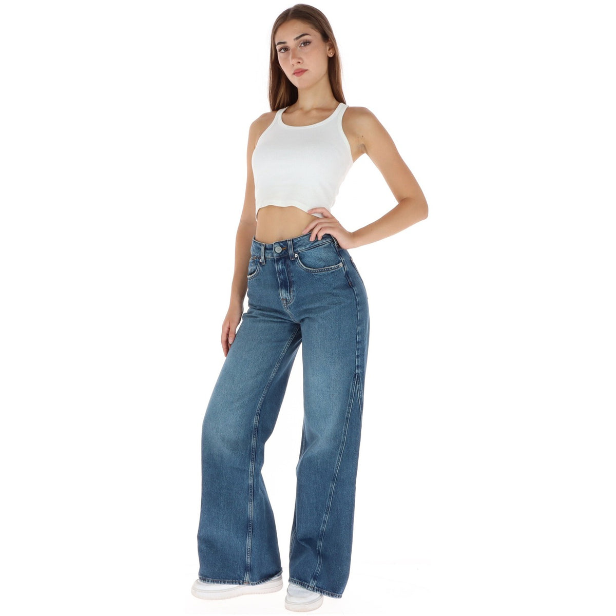 Pepe Jeans — Jean PL20511272 bleu femme — vue 4