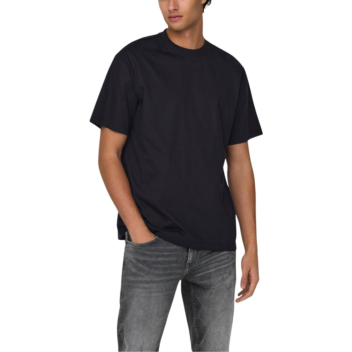Only & Sons — T-shirt col rond manches courtes homme — vue 5
