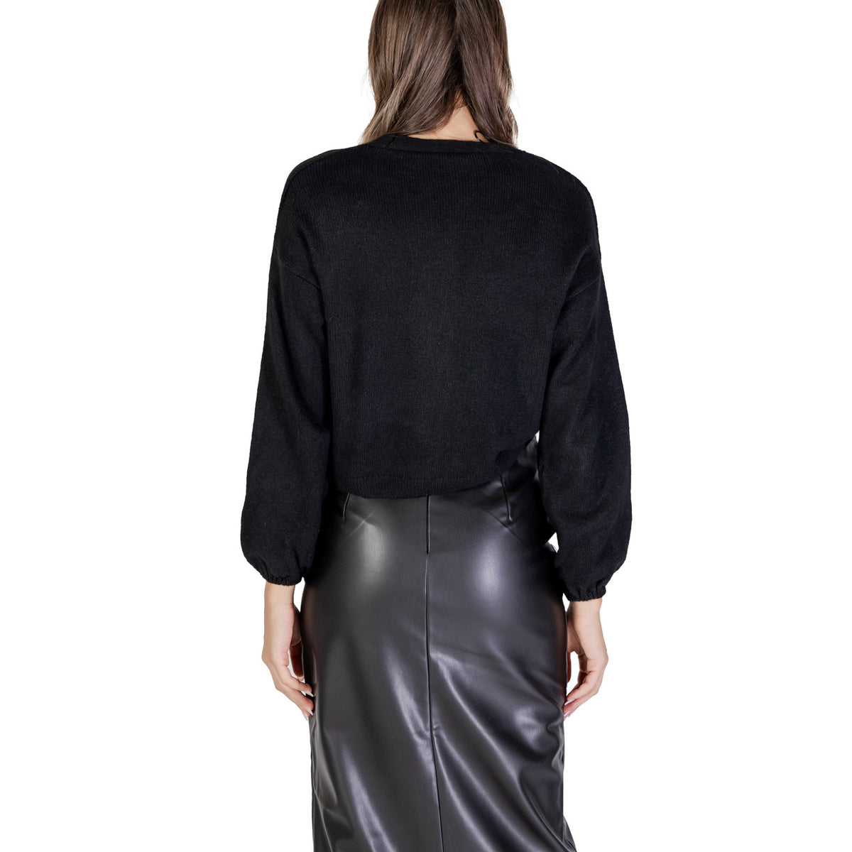 Only — Pull réf. 15343634 noir femme — vue 2
