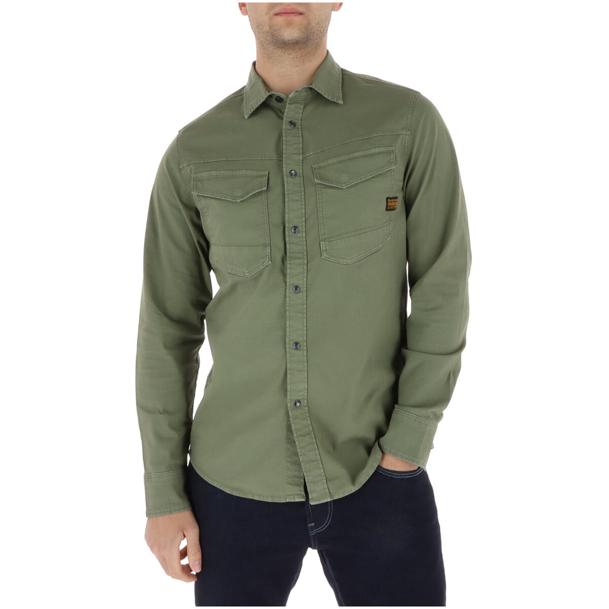 G-star — Chemise D23616 vert homme
