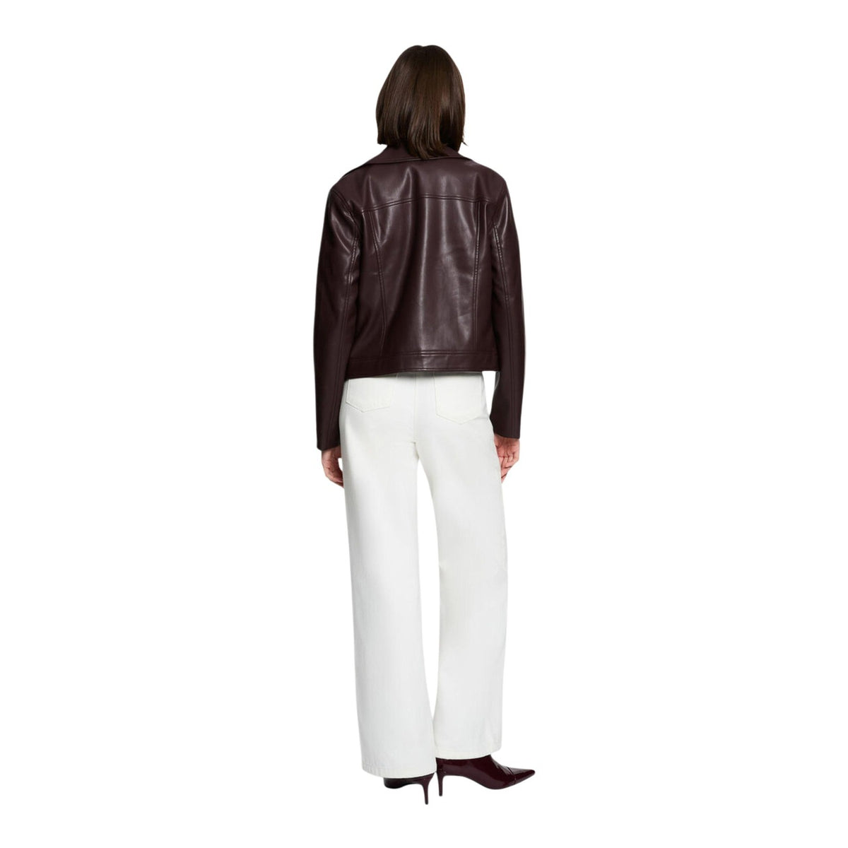 Morgan — Veste bordeaux femme — vue 3