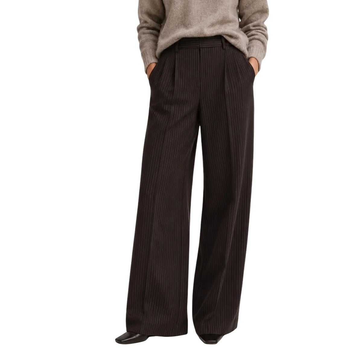 Only — ONLZINA women's brown pants