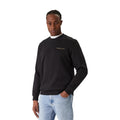 Tommy Jeans — Sweat noir col rond homme