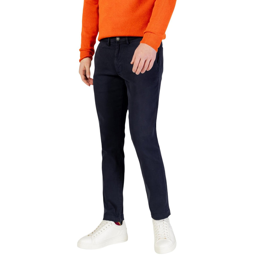Borghese — Pantalon réf. 5WPA01 11CO101 bleu homme — vue 4