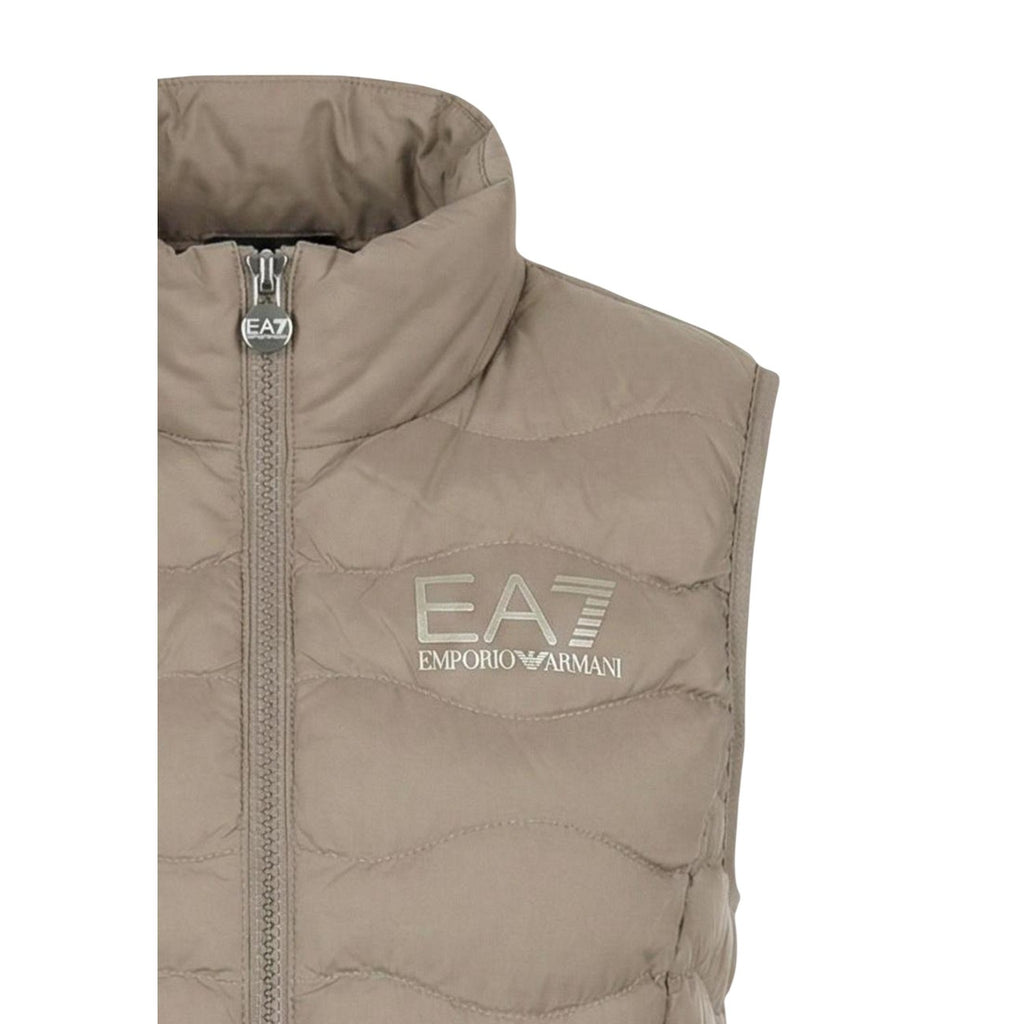 EA7 — Gilet beige femme — 8NTQ08 TNF8Z — vue 5