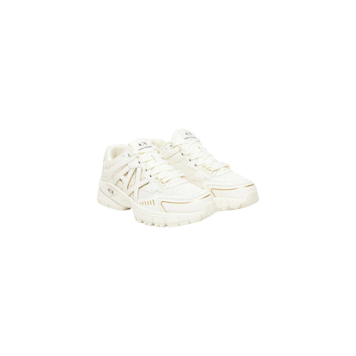 Armani Exchange — Women's white XW002153 sneakers — view 2