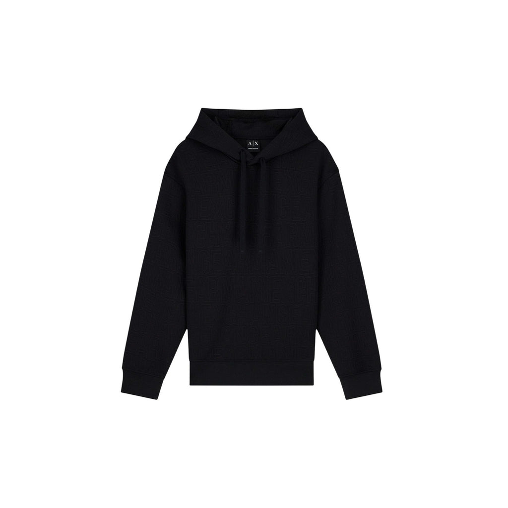 Armani Exchange — Sweat à capuche XM002906 noir homme — vue 5