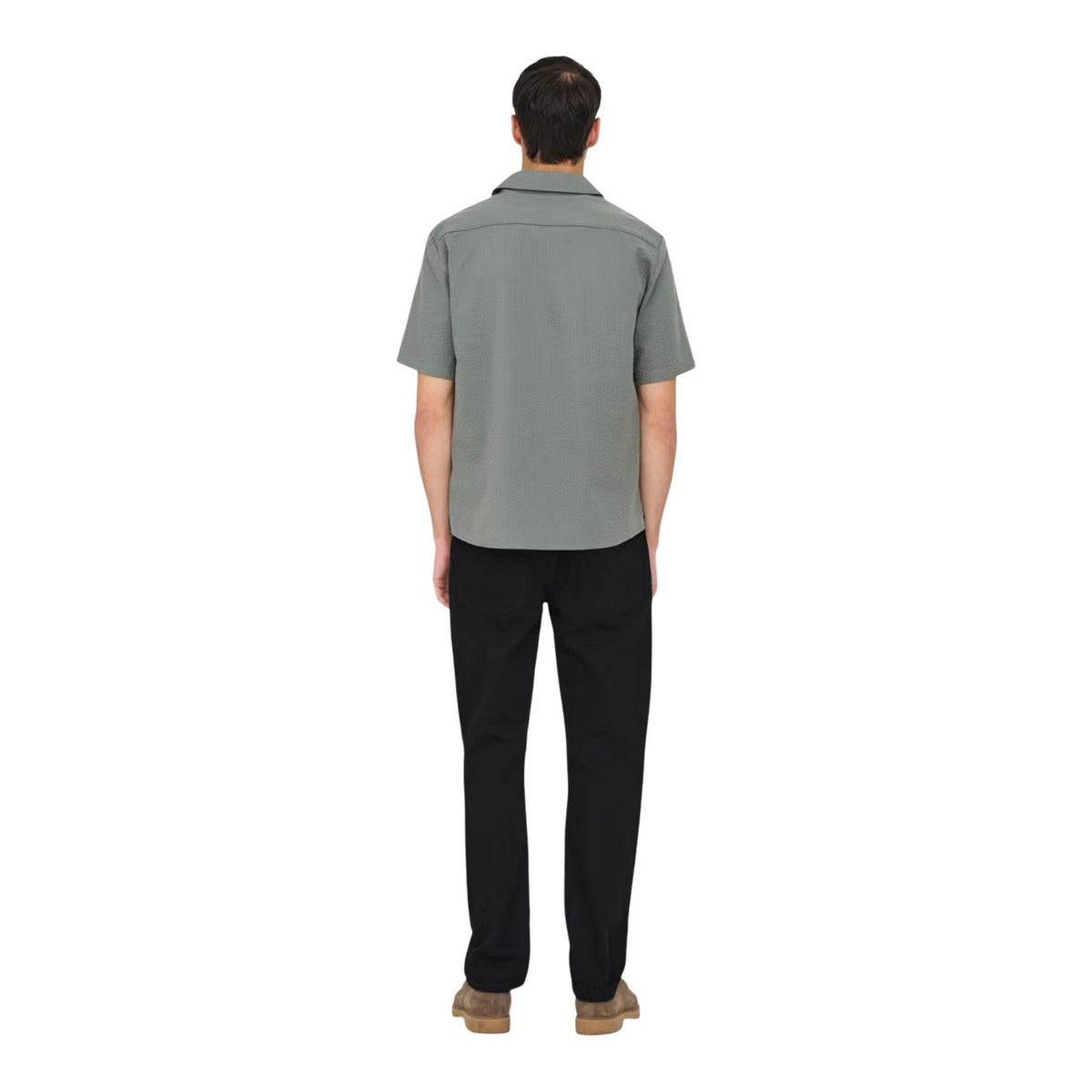 Only & Sons — Men's short-sleeved Eye shirt — view 2