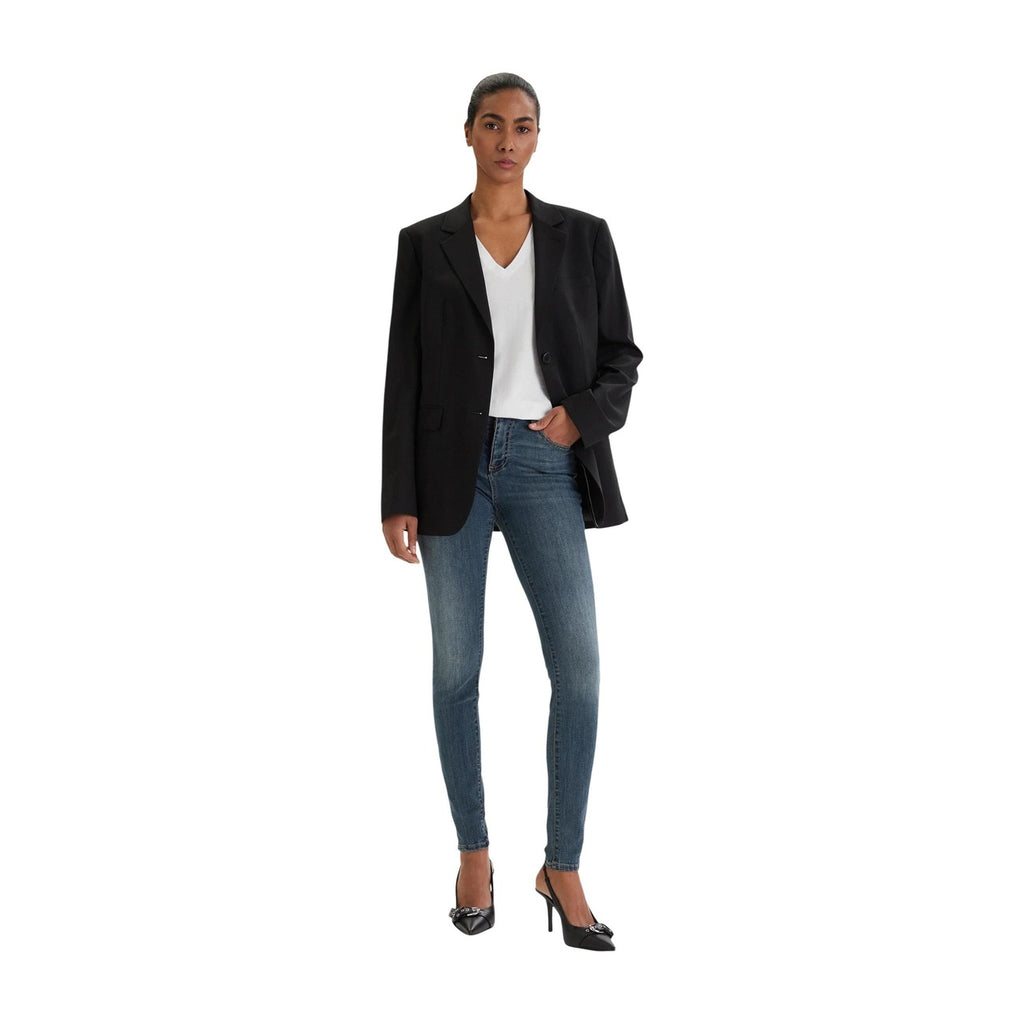 Armani Exchange — Dames stretch jeans blauw — afbeelding 2