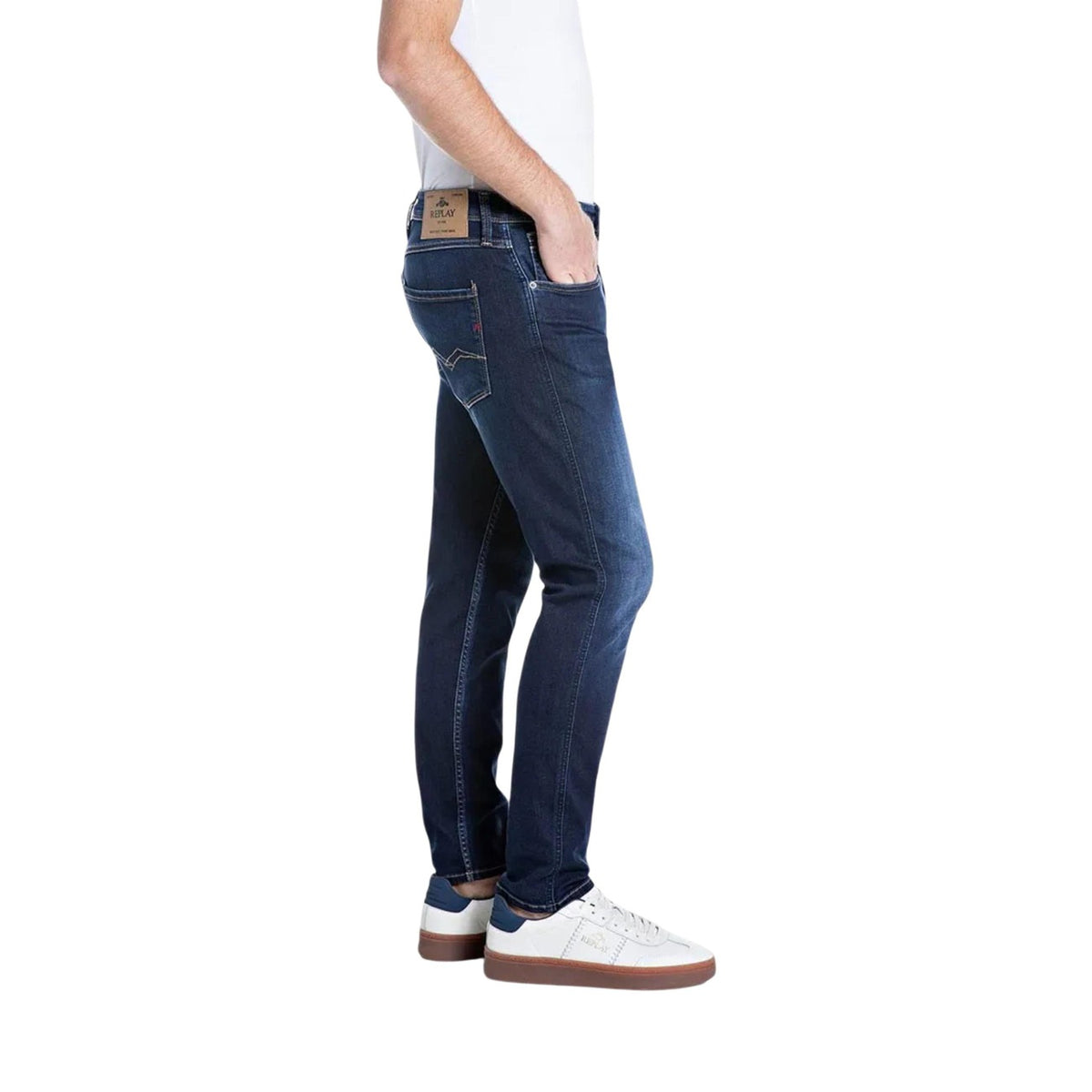 Replay — Jean denim bleu homme — vue 3