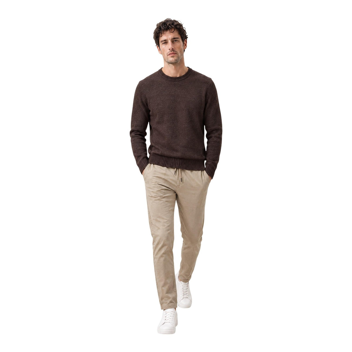 Gianni Lupo — Leonard Herrenhose beige — Ansicht 3