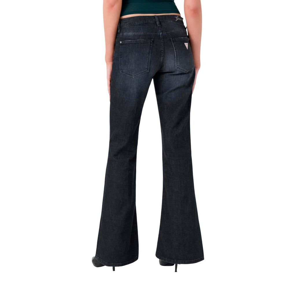 Guess — Jeans Beverly Low Rise zwart dames — afbeelding 5