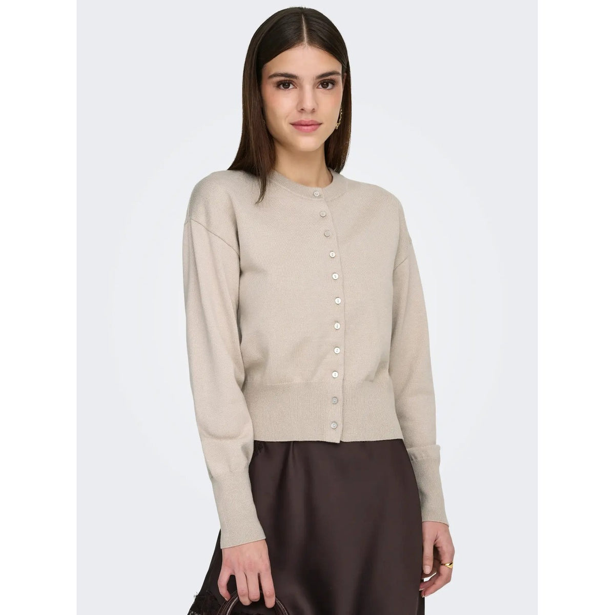 Only — Cardigan ONLMIO col rond femme