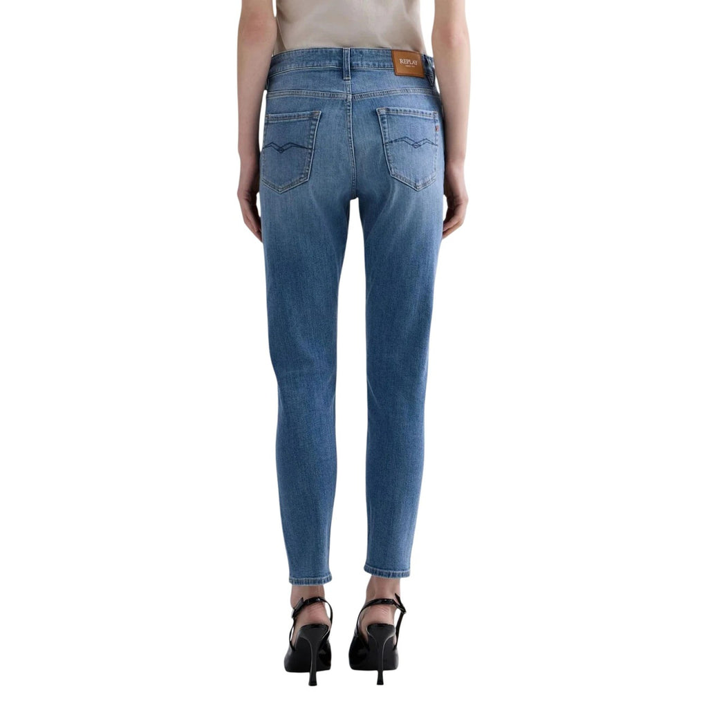 Replay — Jeans Slim Boyfit blau Damen — Ansicht 2
