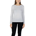 Armani Exchange — Women's white long-sleeved t-shirt