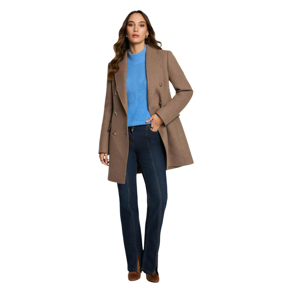 Morgan — Women’s gray coat — view 5