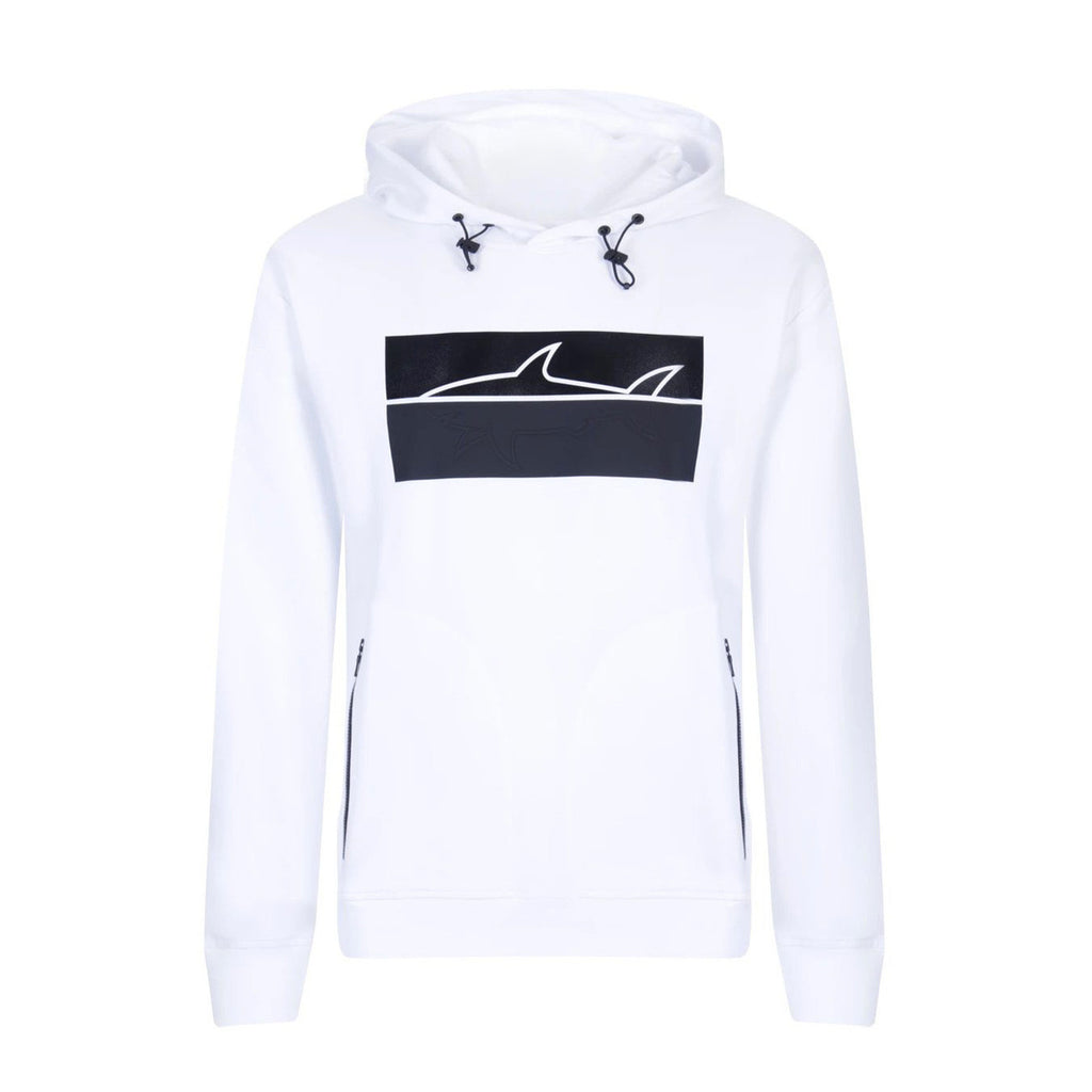 Paul&shark — Hooded sweatshirt B_44416 white men