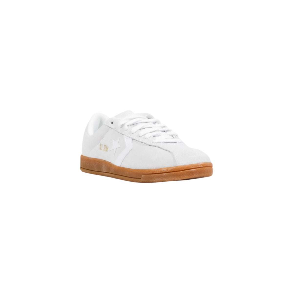 Converse — Baskets réf. ALL STAR CLASSIC TRAINER SUEDE UNISEX blanc femme — vue 2