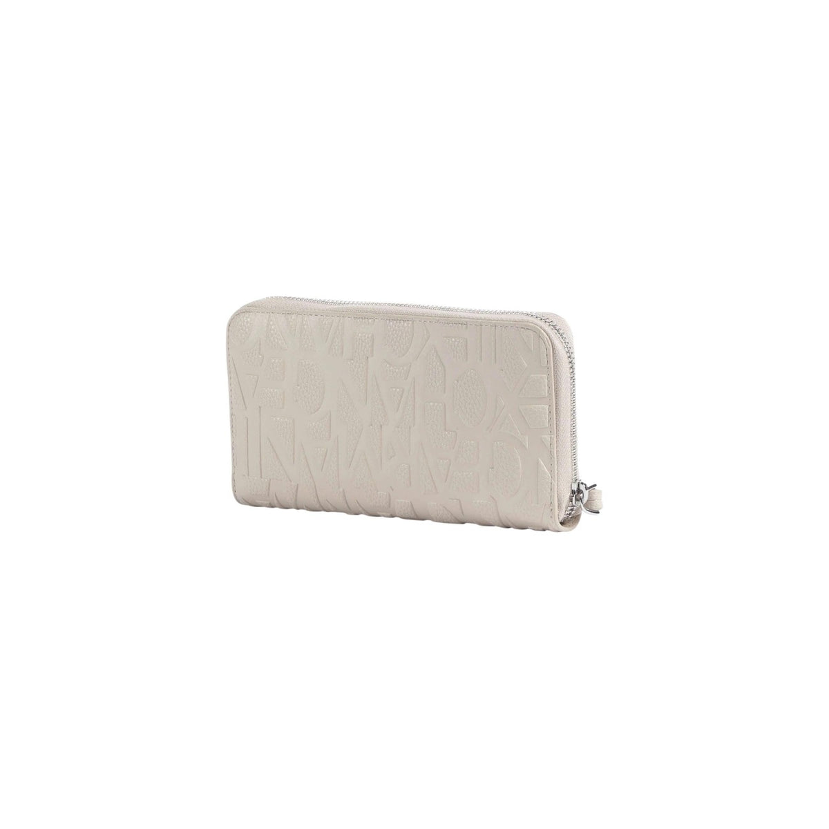 Armani Exchange — Witte portemonnee met rits voor dames — afbeelding 3