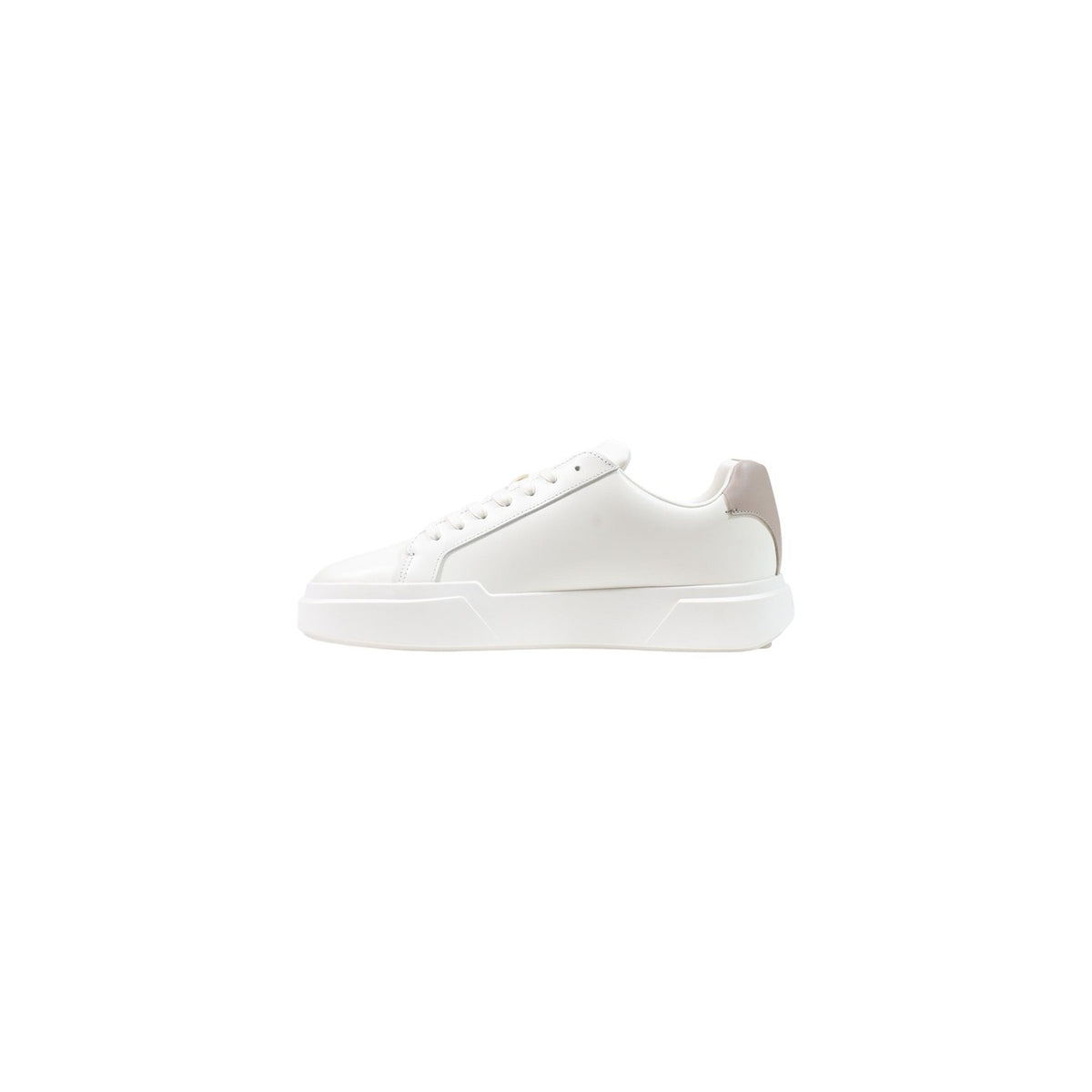 Calvin Klein Jeans — Weiße Sneaker aus Leder für Herren — Ansicht 3