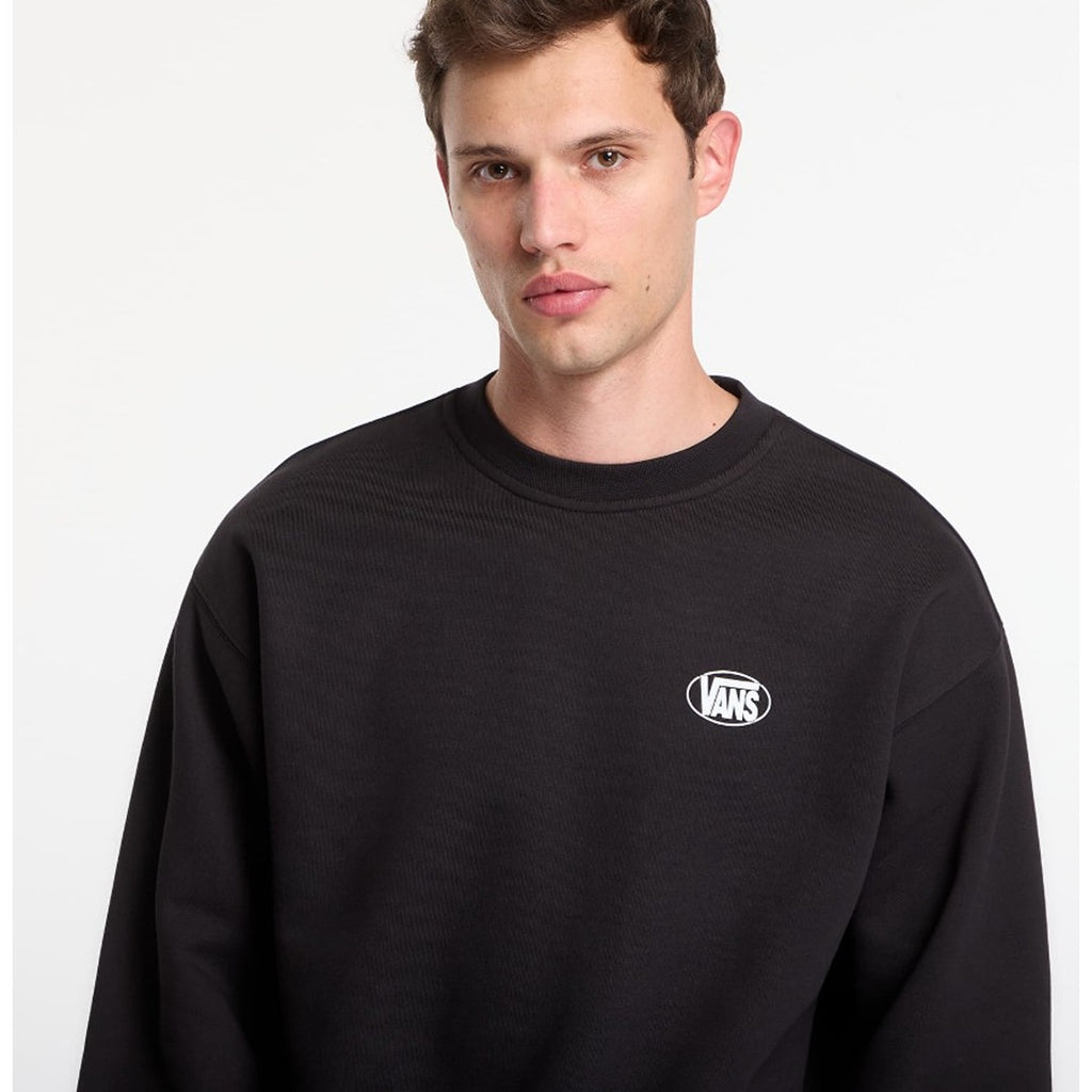 Vans — Sweatshirt VN0010G4BLK1 black men — view 3