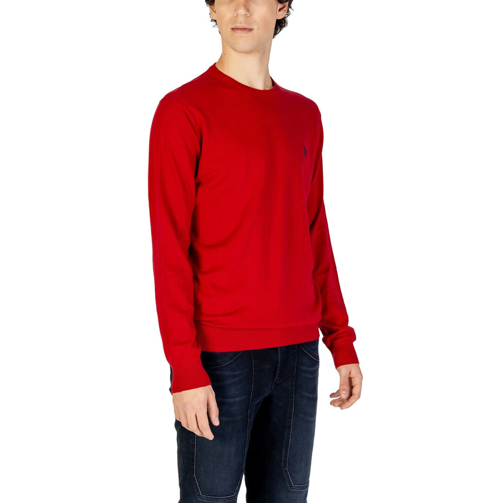 U.s. Polo Assn. — Pull US40 173006 rouge homme — vue 3