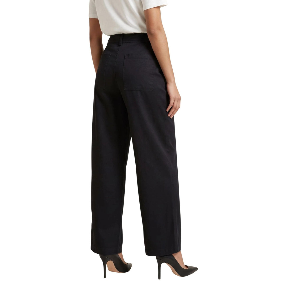 Jacqueline de Yong — Damen-Hose 15367918 schwarz — Ansicht 2